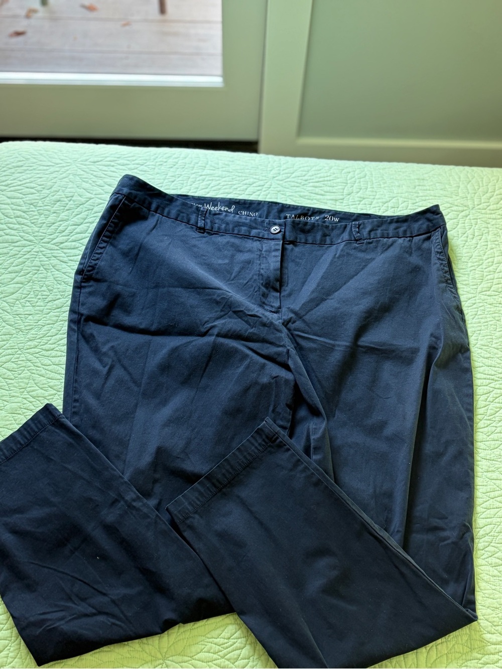 Classic Navy Chinos